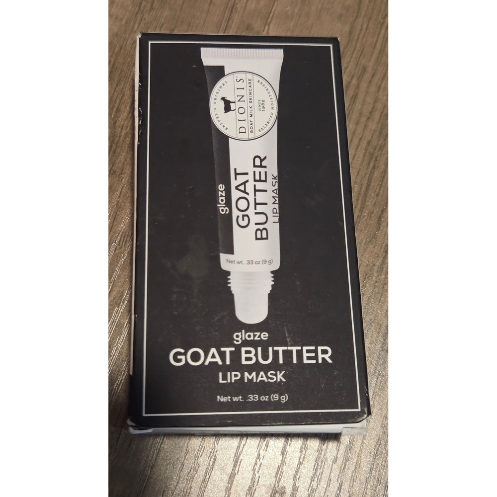 Dionis Goat Milk Skincare Glaze Goat Butter Lip Mask 0.33 oz Sweet Shortbread